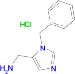 (1-Benzyl-1H-imidazol-5-yl)methanamine hydrochloride