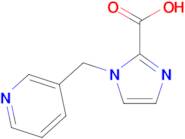 1-(Pyridin-3-ylmethyl)-1H-imidazole-2-carboxylic acid