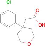 2-[4-(3-Chlorophenyl)-tetrahydro-2H-pyran-4-yl]acetic acid