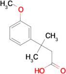 3-(3-Methoxyphenyl)-3-methylbutanoic acid