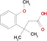 3-(2-Methoxyphenyl)-3-methylbutanoic acid