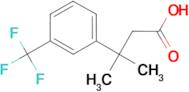 3-Methyl-3-[3-(trifluoromethyl)phenyl]butanoic acid