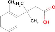 3-Methyl-3-o-tolylbutanoic acid