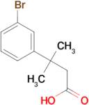 3-(3-Bromophenyl)-3-methylbutanoic acid