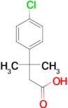 3-(4-Chlorophenyl)-3-methylbutanoic acid