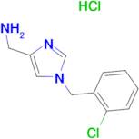 [1-(2-Chlorobenzyl)-1H-imidazol-4-yl]methanamine hydrochloride