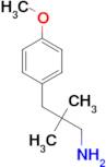 3-(4-Methoxyphenyl)-2,2-dimethylpropan-1-amine