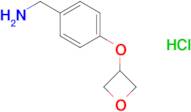 [4-(Oxetan-3-yloxy)phenyl]methanamine hydrochloride