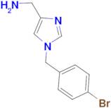 [1-(4-Bromobenzyl)-1H-imidazol-4-yl]methanamine