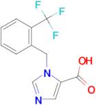 1-[2-(Trifluoromethyl)benzyl]-1H-imidazole-5-carboxylic acid