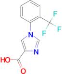 1-[2-(Trifluoromethyl)phenyl]-1H-imidazole-4-carboxylic acid