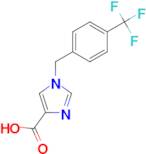 1-[4-(Trifluoromethyl)benzyl]-1H-imidazole-4-carboxylic acid
