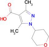 3,5-Dimethyl-1-(tetrahydro-2H-pyran-4-yl)-1H-pyrazole-4-carboxylic acid