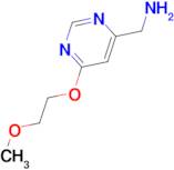 [6-(2-Methoxyethoxy)pyrimidin-4-yl]methanamine