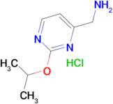 [2-(Propan-2-yloxy)pyrimidin-4-yl]methanamine hydrochloride