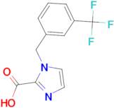 1-{[3-(Trifluoromethyl)phenyl]methyl}-1H-imidazole-2-carboxylic acid