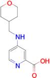 4-[(Oxan-4-ylmethyl)amino]pyridine-2-carboxylic acid