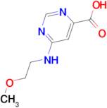 6-[(2-Methoxyethyl)amino]pyrimidine-4-carboxylic acid