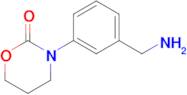3-[3-(Aminomethyl)phenyl]-1,3-oxazinan-2-one