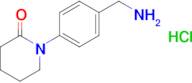 1-[4-(Aminomethyl)phenyl]piperidin-2-onehydrochloride