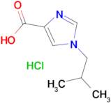 1-Isobutyl-1H-imidazole-4-carboxylic acid hydrochloride