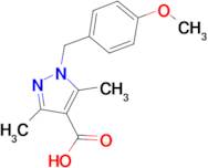 1-(4-Methoxybenzyl)-3,5-dimethyl-1H-pyrazole-4-carboxylic acid