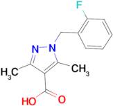 1-(2-Fluorobenzyl)-3,5-dimethyl-1H-pyrazole-4-carboxylic acid