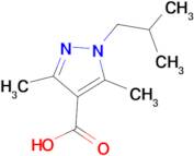 1-Isobutyl-3,5-dimethyl-1H-pyrazole-4-carboxylic acid