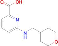 6-[(Tetrahydro-2H-pyran-4-ylmethyl)amino]picolinic acid