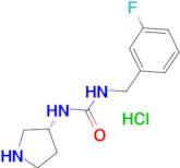 (R)-1-(3-Fluorobenzyl)-3-(pyrrolidin-3-yl)urea hydrochloride