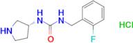 (R)-1-(2-Fluorobenzyl)-3-(pyrrolidin-3-yl)urea hydrochloride