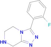 3-(2-Fluorophenyl)-5,6,7,8-tetrahydro-[1,2,4]triazolo[4,3-a]pyrazine