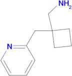 [1-(Pyridin-2-ylmethyl)cyclobutyl]methanamine