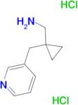 [1-(Pyridin-3-ylmethyl)cyclopropyl]methanamine dihydrochloride