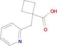 1-(Pyridin-2-ylmethyl)cyclobutanecarboxylic acid