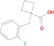 1-(2-Fluorobenzyl)cyclobutanecarboxylic acid