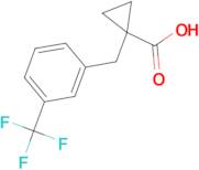 1-[3-(Trifluoromethyl)benzyl]cyclopropane-carboxylic acid