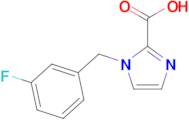 1-(3-Fluorobenzyl)-1H-imidazole-2-carboxylic acid