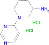 (S)-1-(Pyrimidin-4-yl)piperidin-3-aminedihydrochloride