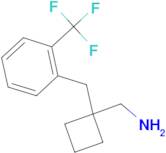 1-[2-(Trifluoromethyl)benzyl]cyclobutyl-methanamine