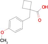 1-(4-Methoxybenzyl)cyclobutanecarboxylic acid