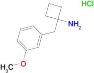 1-(3-Methoxybenzyl)cyclobutanamine hydrochloride