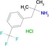 2-Methyl-1-[3-(trifluoromethyl)phenyl]propan-2-amine hydrochloride