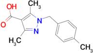 3,5-Dimethyl-1-[(4-methylphenyl)methyl]-1H-pyrazole-4-carboxylic acid