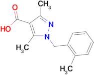 3,5-Dimethyl-1-[(2-methylphenyl)methyl]-1H-pyrazole-4-carboxylic acid