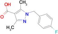 1-(4-Fluorobenzyl)-3,5-dimethyl-1H-pyrazole-4-carboxylic acid