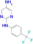 N2-[4-(Trifluoromethyl)phenyl]pyrimidine-2,5-diamine