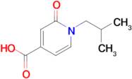 1-(2-Methylpropyl)-2-oxo-1,2-dihydropyridine-4-carboxylic acid