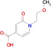 1-(2-Methoxyethyl)-2-oxo-1,2-dihydropyridine-4-carboxylic acid