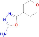 5-(Oxan-4-yl)-1,3,4-oxadiazol-2-amine
